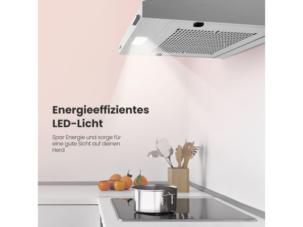 COMFEE ' Afzuigkap 60cm onderbouw circulatie & afvoer – foto 6 – kavel bij XL Auctions