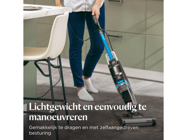 BISSELL CrossWave HF2 Nat-Droogstofzuiger met Kabel – foto 4 – kavel bij XL Auctions