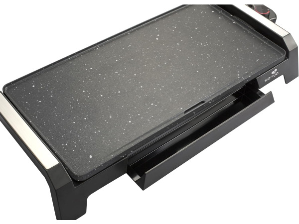 SENYA Elektrische grillplaat - 2200W - 6 tot 8 personen – foto 3 – kavel bij XL Auctions