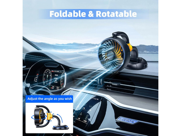 F5501 Auto ventilator - 12v Sigarettenaansteker – foto 3 – kavel bij XL Auctions