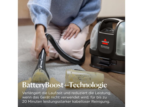 BISSELL SpotClean Mini draadloze tapijtreiniger (op Accu) – foto 7 – kavel bij XL Auctions