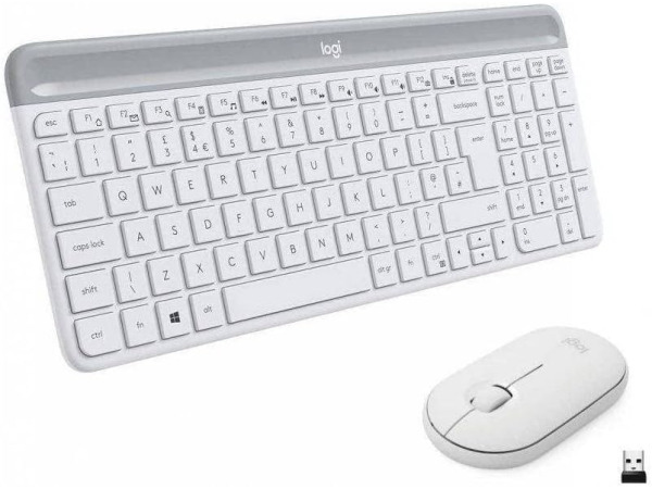 Logitech MK470 Slim Combo draadloze toetsenbord (SPAANS) – kavel bij XL Auctions