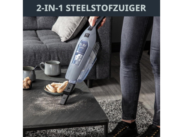 Rowenta Dual Force 2-in-1 Snoerloze steelstofzuiger - RH6756 – foto 4 – kavel bij XL Auctions