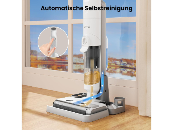 Proscenic F10 Pro nat-droog stofzuiger - 3-in-1 - dweil – foto 4 – kavel bij XL Auctions