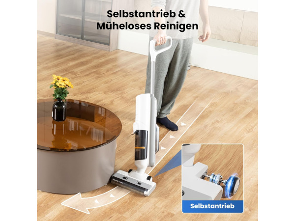 Proscenic F10 Pro nat-droog stofzuiger - 3-in-1 - dweil – foto 8 – kavel bij XL Auctions