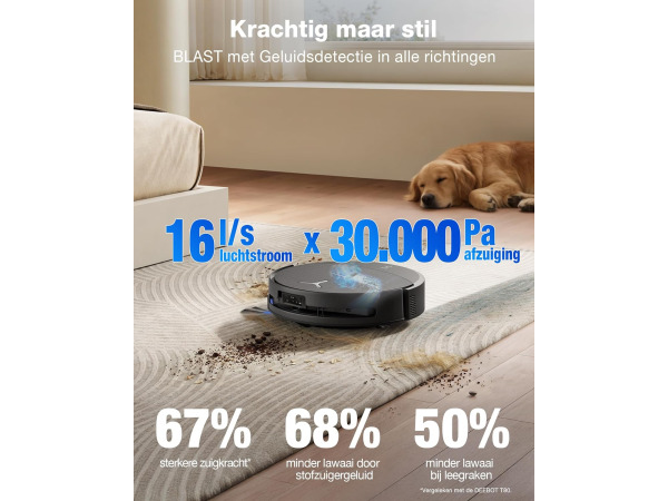 ECOVACS DEEBOT T90 PRO OMNI Robotstofzuiger en -mop – foto 3 – kavel bij XL Auctions