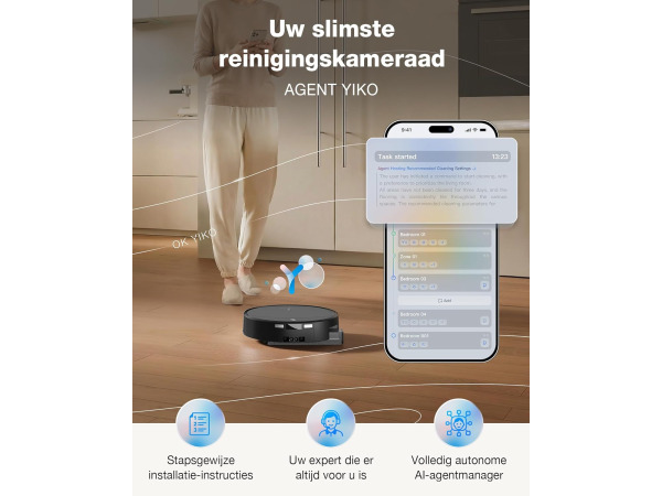 ECOVACS DEEBOT T90 PRO OMNI Robotstofzuiger en -mop – foto 8 – kavel bij XL Auctions