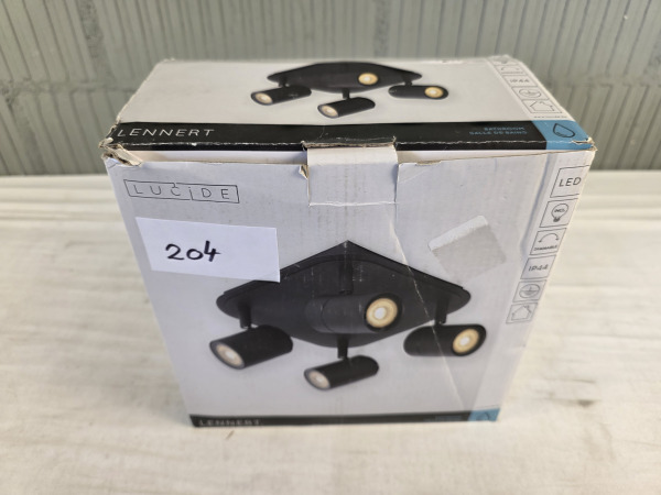 Lucide LENNERT - Plafondspot (Plafondlamp) Badkamer – foto 2 – kavel bij XL Auctions