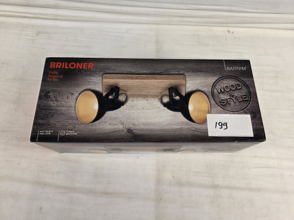 BRILONER Branim plafondspot hout – foto 2 – kavel bij XL Auctions