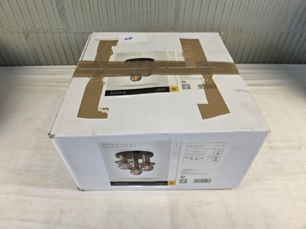 Lucide ANAKA - Plafonnière (Plafondlamp) - Ø 30 cm - 3xE27 – foto 2 – kavel bij XL Auctions