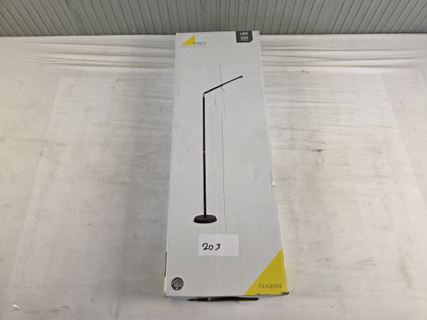 Trio FILIGRAN - Staande lamp - Zwart mat – foto 3 – kavel bij XL Auctions