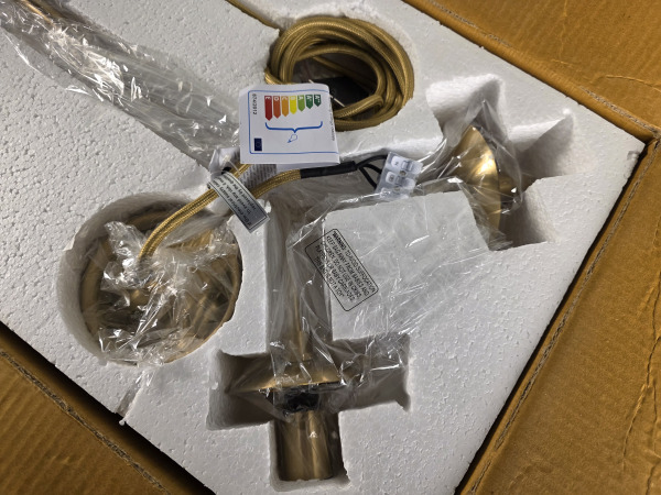 House doctor goud lamp – foto 5 – kavel bij XL Auctions