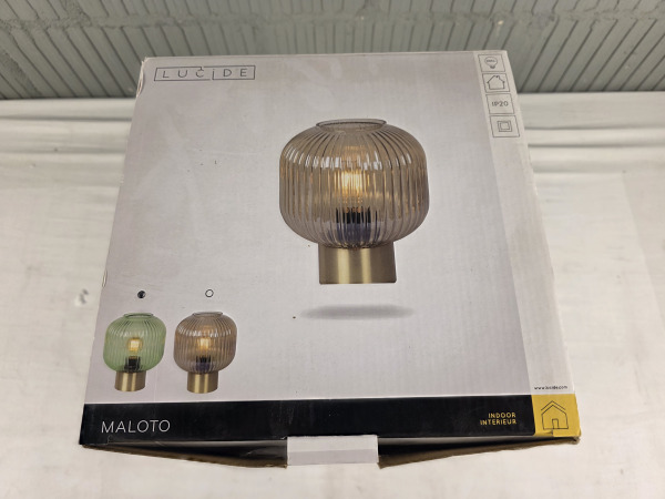 MALOTO Table lamp 1x40W E27 Green – foto 2 – kavel bij XL Auctions
