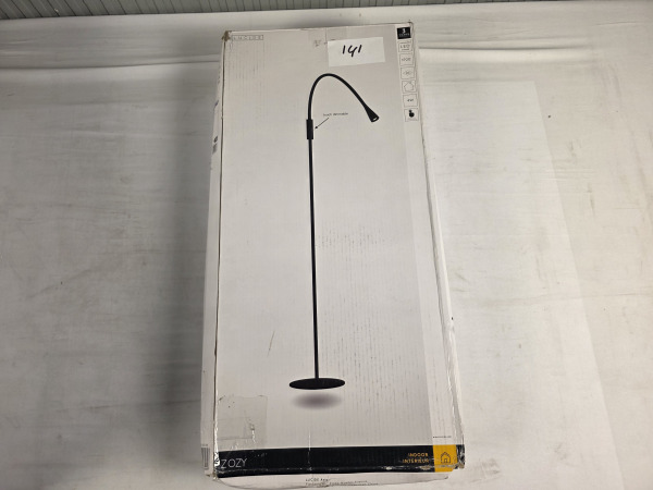 Lucide ZOZY vloerlamp/leeslamp LED – foto 4 – kavel bij XL Auctions