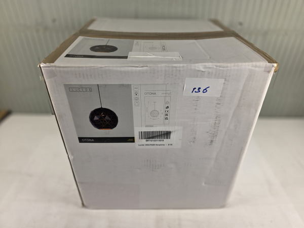 Lucide Hanglamp Otona - Zwart - 40cm - E27 2 Lucide Hanglamp – foto 4 – kavel bij XL Auctions
