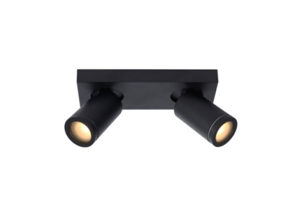 Lucide plafondspot Taylor 2x5W zwart – kavel bij XL Auctions
