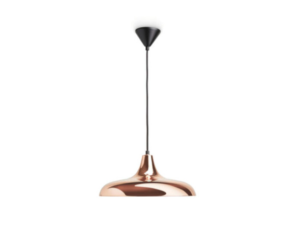 Philips Surrey hanglamp E27 40W gepolijst koper – kavel bij XL Auctions