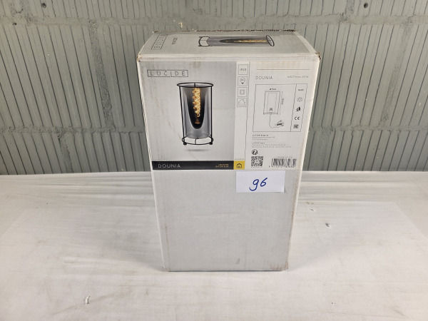 Lucide DOUNIA Tafellamp - Zwart – foto 2 – kavel bij XL Auctions