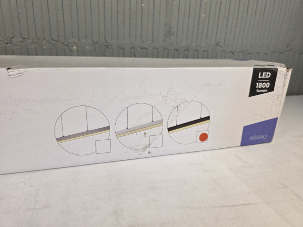 AGANO - Hanglamp - Mat zwart - incl. 1x SMD 18W – foto 5 – kavel bij XL Auctions