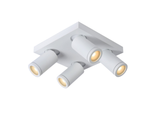 Lucide plafondspot Taylor - 4x5W wit – kavel bij XL Auctions