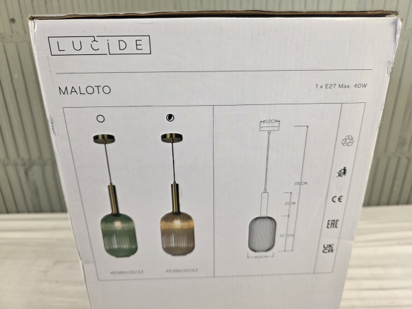 Lucide MALOTO - Hanglamp - Ø 20 cm – foto 4 – kavel bij XL Auctions