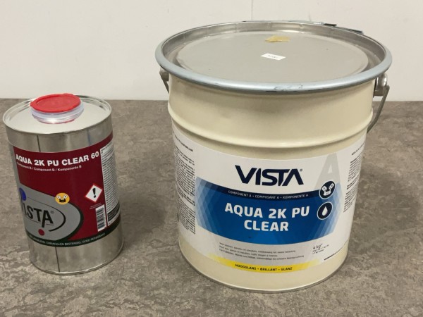 Vista Aqua 2K PU Clear hoogglans set 1 kg