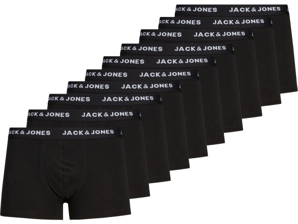 Jack & Jones Solid Boxershorts Heren (10-pack) (M)