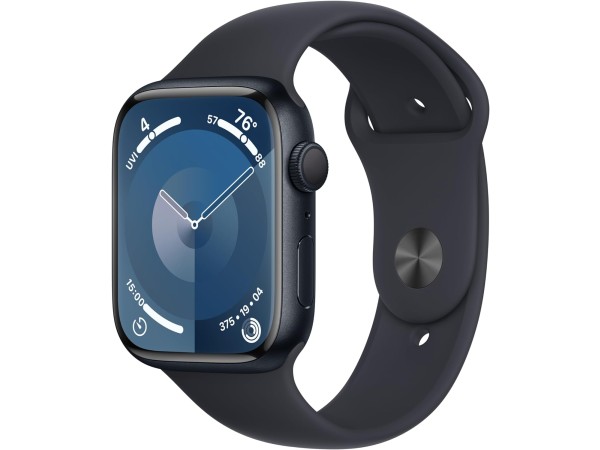 APPLE Watch Series 9 GPS 45 mm Middernacht Aluminium