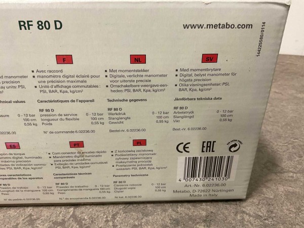 metabo-perslucht-bandenpomp-met-spanningsmeter-rf-80-d