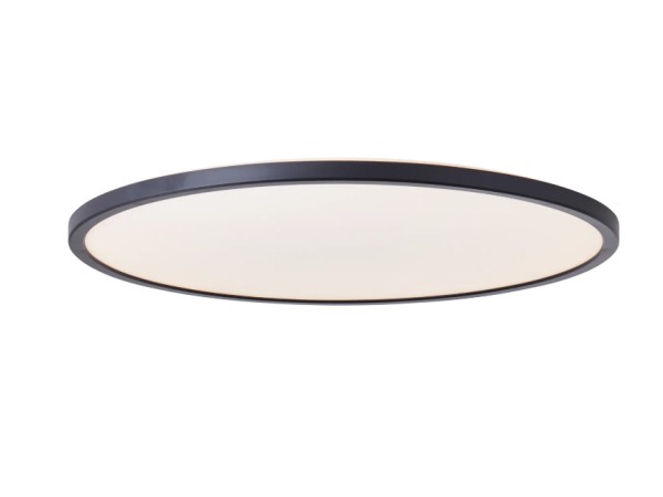 Brilliant plafondlamp Brennan zwart-wit ⌀54.5cm - 38W