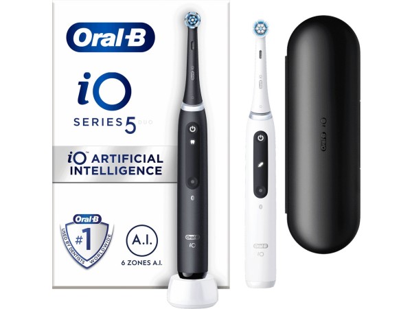 Oral-B iO 5 - Black & White - Elektrische Tandenborstels