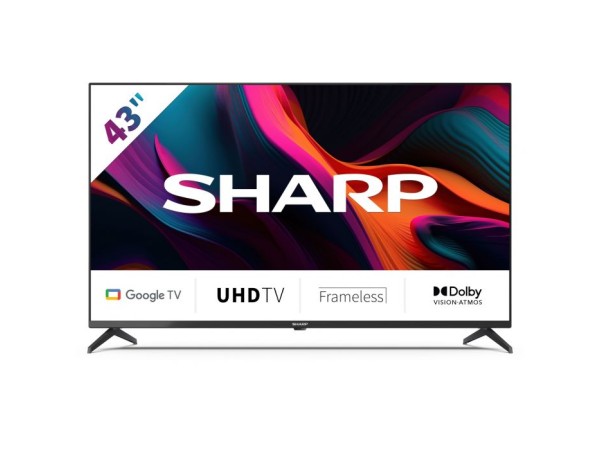 Sharp 43GL4260E - 43 inch - 4K UHD LED TV met Google TV 