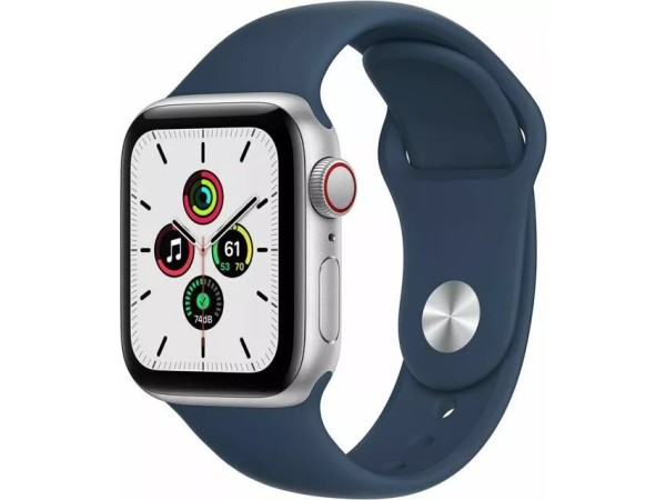 Apple Watch SE 1st Gen GPS 40mm Silv. Alu Case Abyss Blue