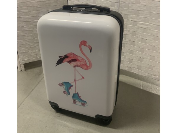 Koffer handbagage flamingo skates