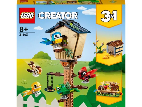 LEGO Creator 3-in-1 Vogelhuisje - 31143