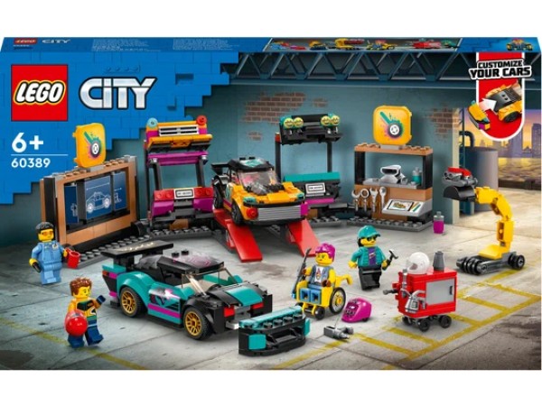 LEGO City Garage voor aanpasbare auto's - 60389