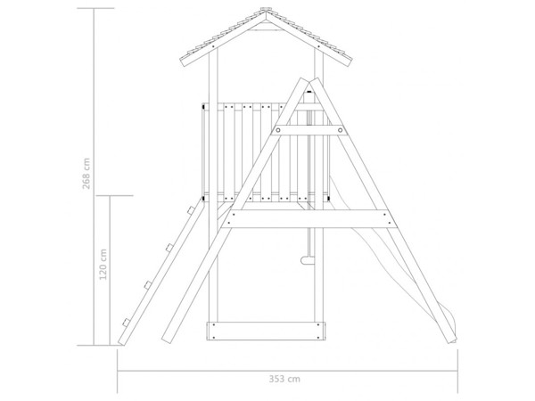 speelhuis-met-glijbaan-en-schommels-235x385x240cm