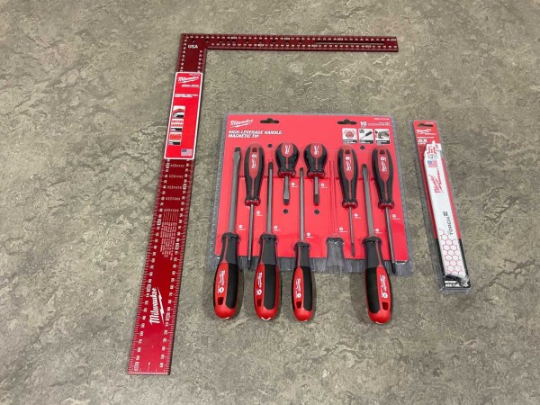 Milwaukee handgereedschap set 3-delig