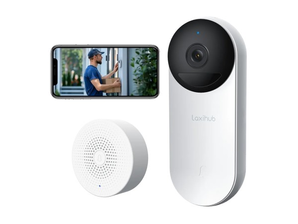 Laxihub BellCam VIdeo Deurbel - Met 32 GB SD