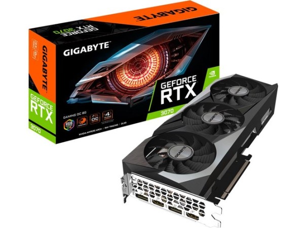 GIGABYTE RTX 3070 GAMING OC 8G LHR Grafische Kaart G-v