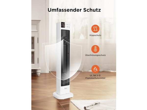 Midea NTH20-22GR Keramische Ventilatorkachel1