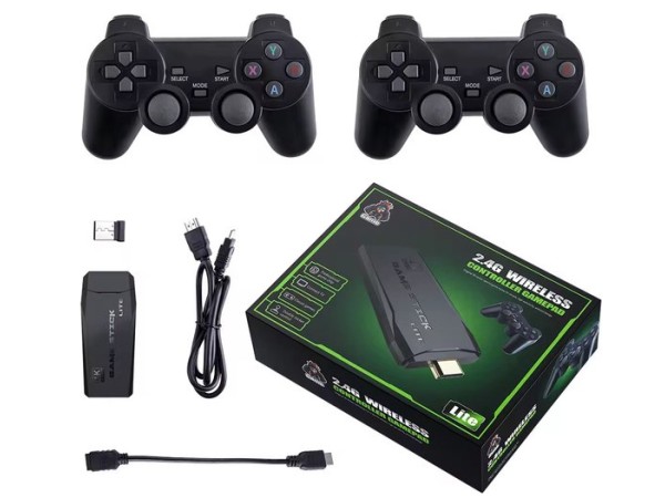 Retro Gaming Console - 2 Draadloze Controllers - 4K 1