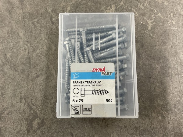 10x-dynafast-zeskant-houtdraadbout-6x75-mm