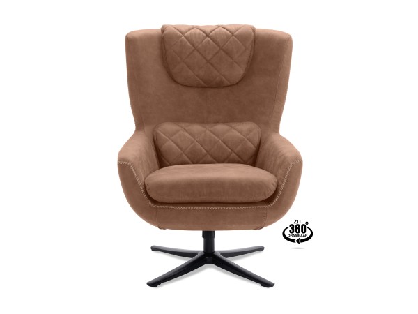 Nino_Draaifauteuil_Cowboy_Mocca_801_front