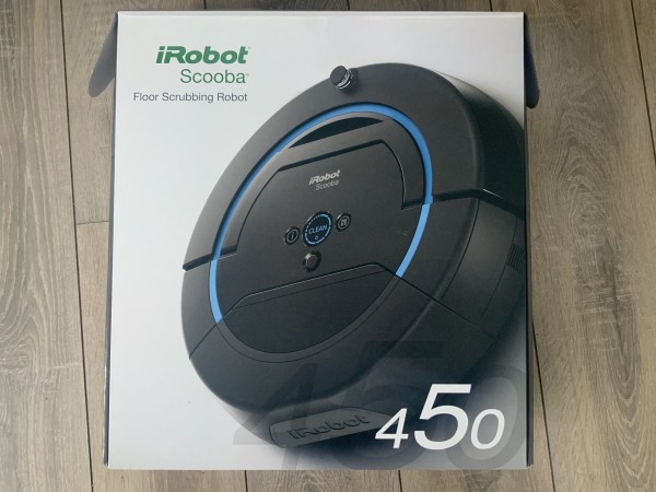 iRobot Scooba 450 floor scrubbing robot