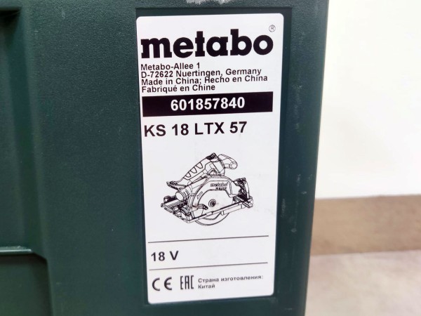 metabo-ks-18-ltx-57-cirkelzaagmachine