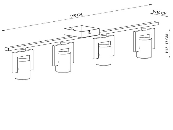 4x-lucide-conni-led-dimbare-plafondspot-4x5w-grijs