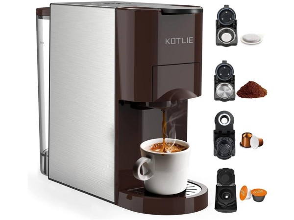 KOTLIE 4-in-1 Espresso Koffiezetapparaat