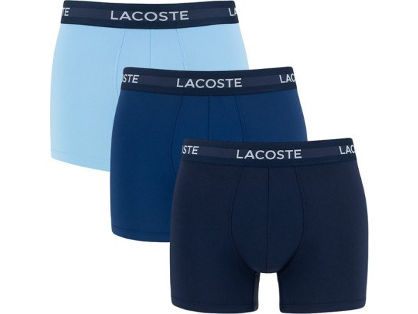 Lacoste Boxershorts Heren Microfiber Blauw 3-Pack Maat XXL