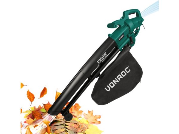 Vonroc 3-in-1 bladblazer – 3300W